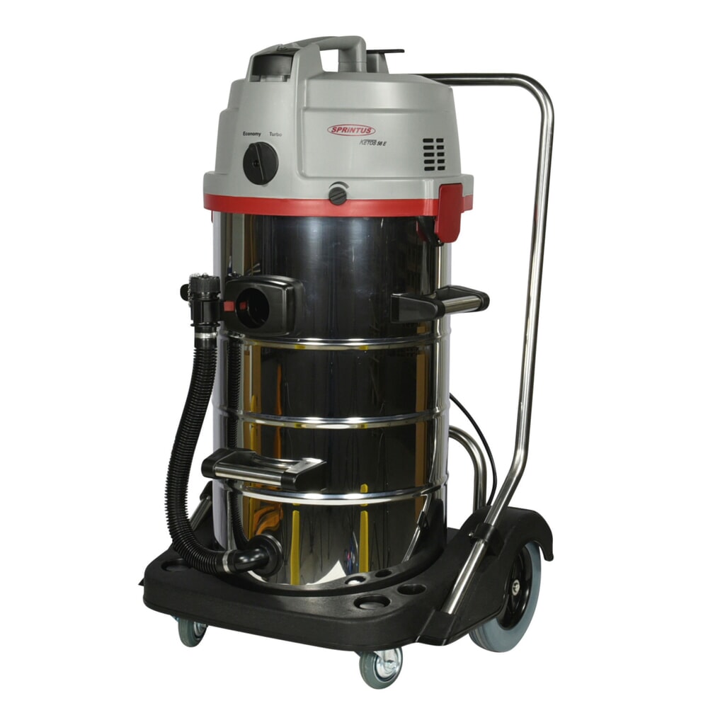 Product afbeelding: SPRiNTUS nat-droogzuiger, met HEPA-13-filter, KETOS N 56/2 E 55 liter, vermogen 2.600 W