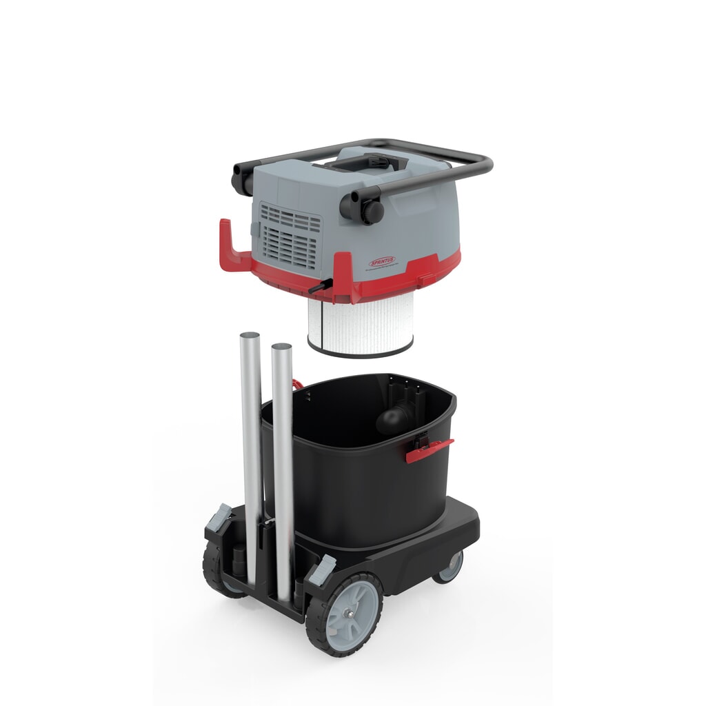 SPRiNTUS veiligheidsstofzuiger CraftiX, 1.200 W, voor gevaarlijke stofdeeltjes, bakken 35 l, stofklasse M Productafbeelding nr. 3: SPRiNTUS veiligheidsstofzuiger CraftiX, 1.200 W, voor gevaarlijke stofdeeltjes, bakken 35 l, stofklasse M