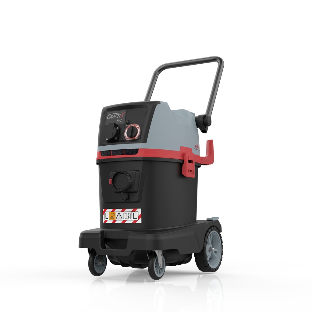 Productafbeelding nr. 4: SPRiNTUS veiligheidsstofzuiger CraftiX, 1.200 W, voor gevaarlijke stofdeeltjes, bakken 35 l, stofklasse M
