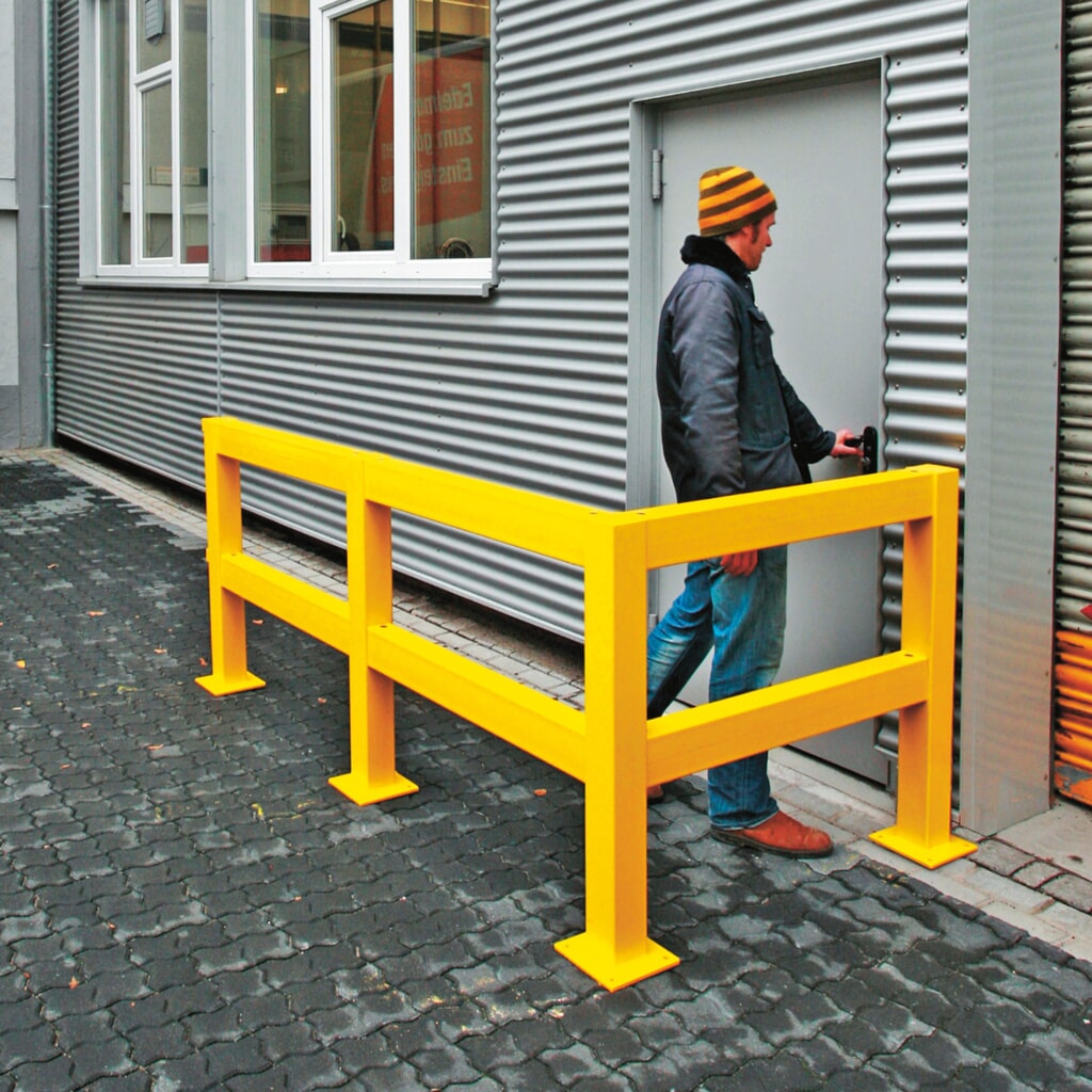 Productafbeelding nr. 7: Veiligheidshek, buiten, middenpaal, hoogte 1.000 mm