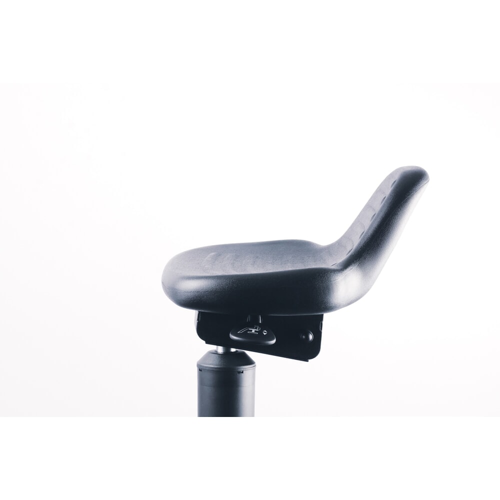 Productafbeelding nr. 6: Stahulp, draai- en kantelbare PU-zitting, zithoogte 620-890 mm, stalen onderstel, korte rugleuning