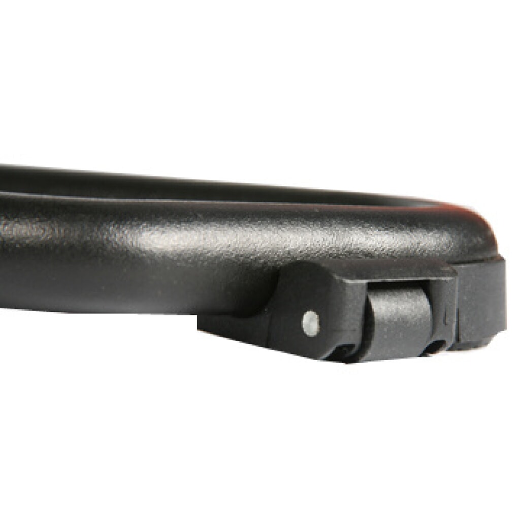 Stahulp met wielen, kantelbare zitting van kunstleer, zithoogte 615-860 mm Productafbeelding nr. 2: Stahulp met wielen, kantelbare zitting van kunstleer, zithoogte 615-860 mm