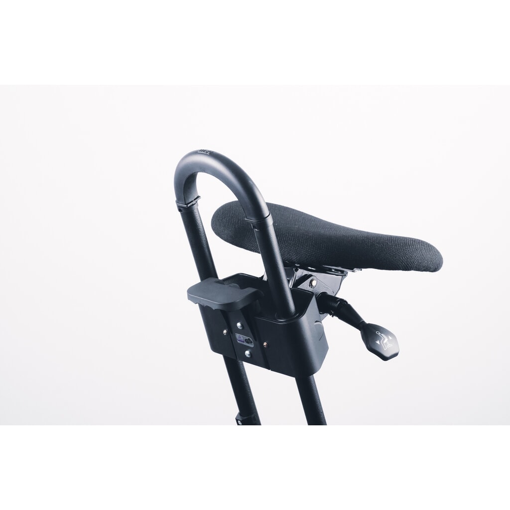 Productafbeelding nr. 8: Stahulp met wielen, stofbekleding, zithoogte 610-860 mm, vloerglijders, voet