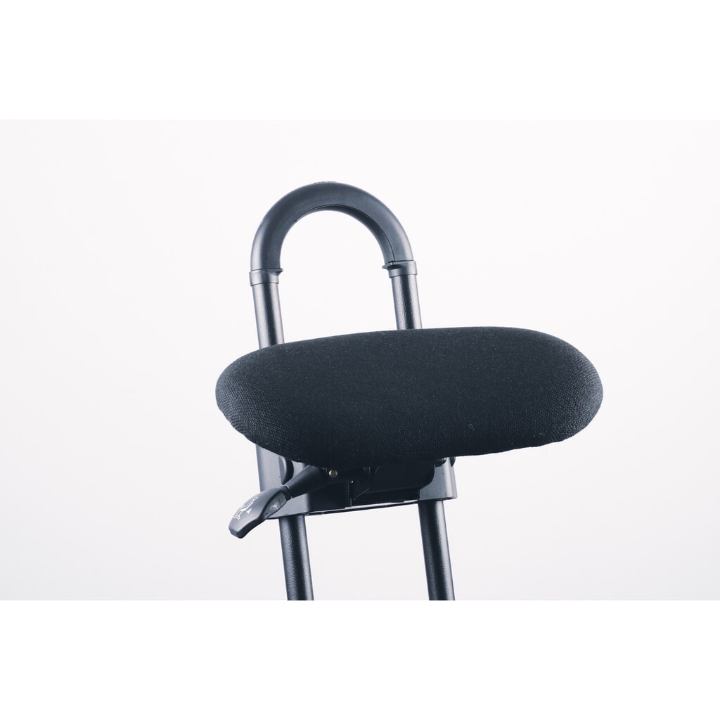 Stahulp met wielen, stofbekleding, zithoogte 610-860 mm, vloerglijders, voet Productafbeelding nr. 14: Stahulp met wielen, stofbekleding, zithoogte 610-860 mm, vloerglijders, voet