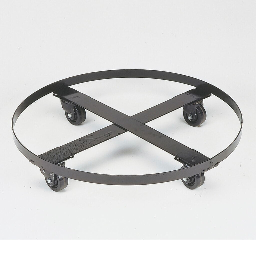 Stalen steekwagen voor vatendepot Justrite, 1 x 200 l Product afbeelding: Stalen steekwagen voor vatendepot Justrite, 1 x 200 l