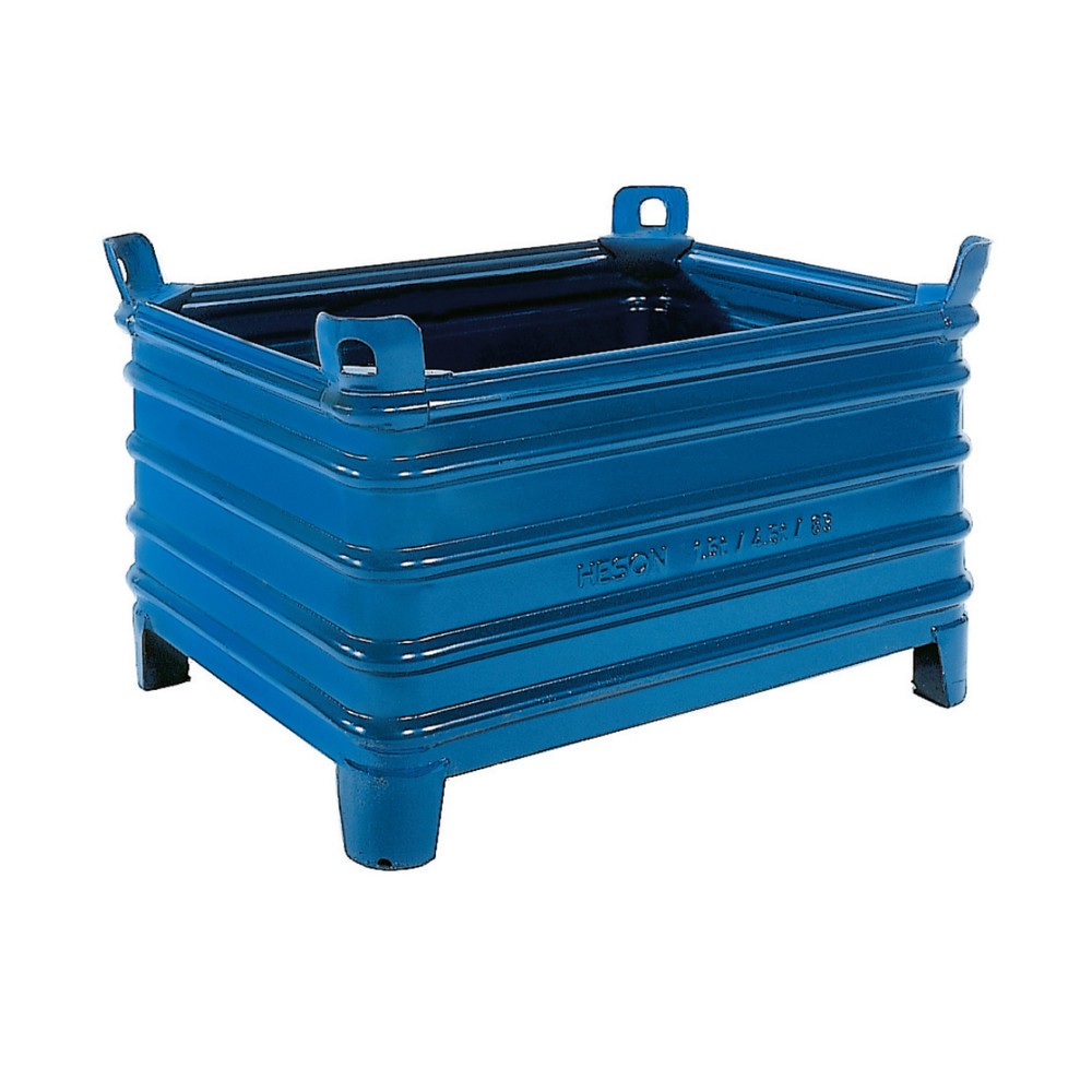 Product afbeelding: Grote container HESON®, met poten, stapelbaar, bxd 1.000 x 800 mm