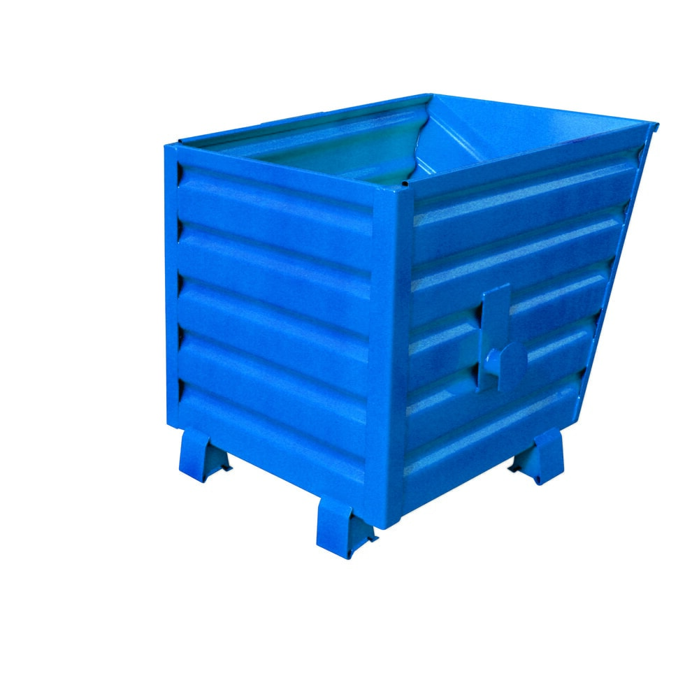 Productafbeelding nr. 1: Stapelbare kiepcontainer Eichinger®, 500 kg, 300 liter, gentiaanblauw