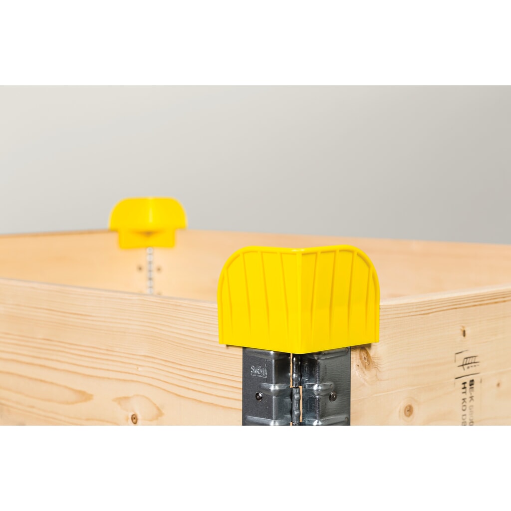 Stapelhoeken voor opzetranden, 20 Stuks/VE Product afbeelding: Stapelhoeken voor opzetranden, 20 Stuks/VE