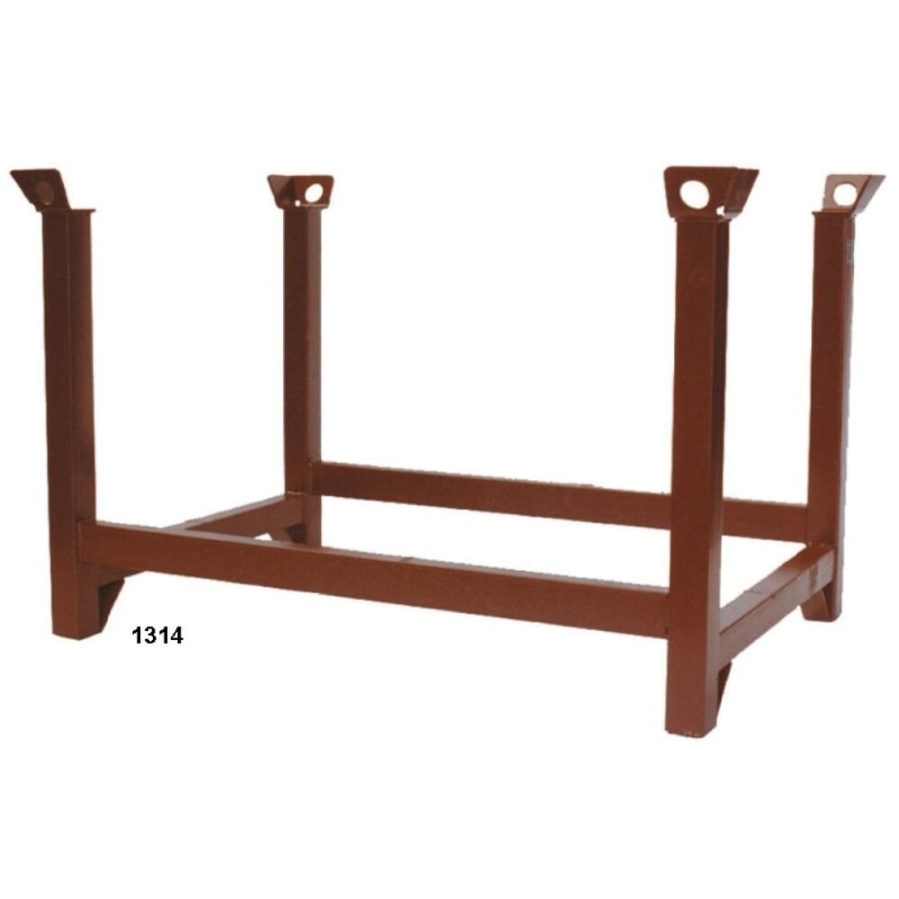 Productafbeelding nr. 1: Stapelrek voor pallets Eichinger®, 2.000 kg, lxbxh 1.000x800x750 mm, chocoladebruin
