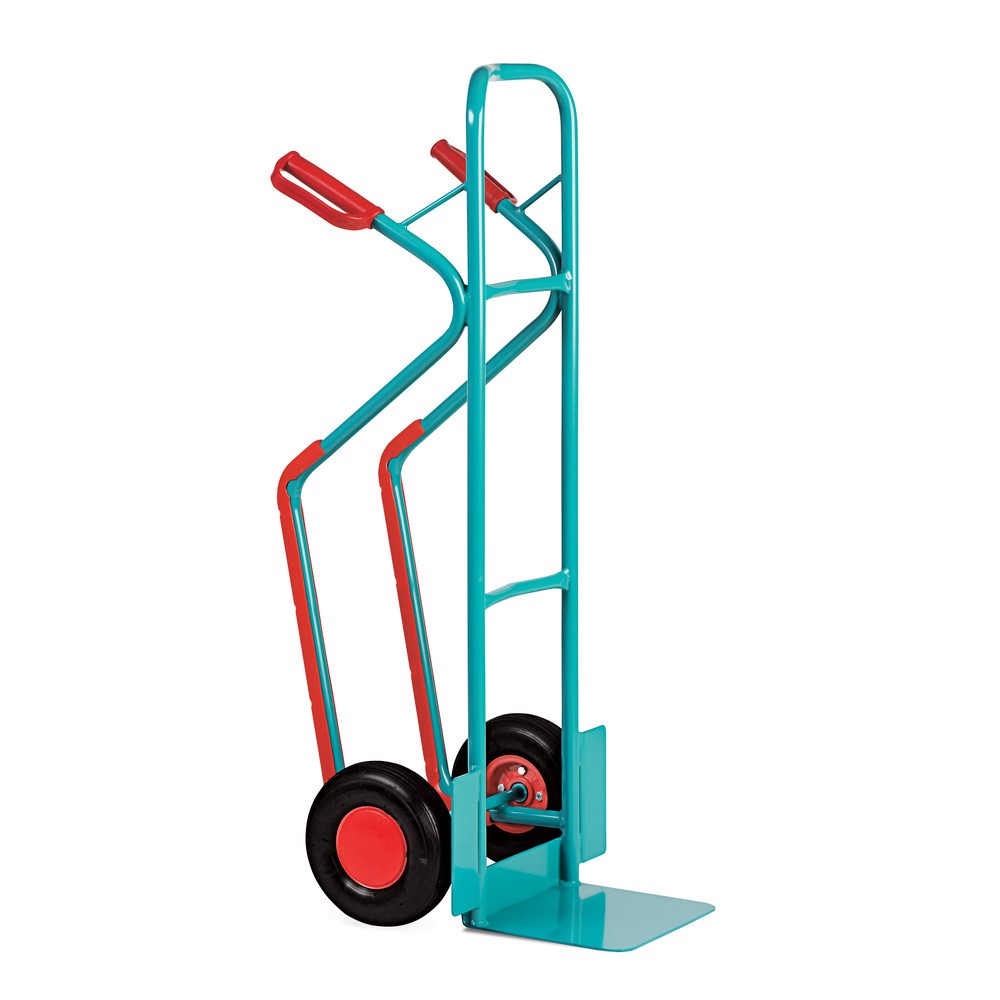 Productafbeelding nr. 3: Steekwagen Ameise®, staal, met glijvlakken, cap. 250 kg, schep bxd 320 x 250 mm, luchtbanden