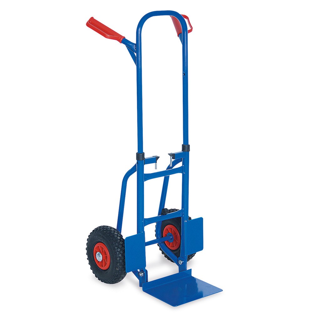 Product afbeelding: Steekwagen BASIC, inklapbaar, pechbestendige banden, draagvermogen 150 kg, schep bxd 270 x 200 mm