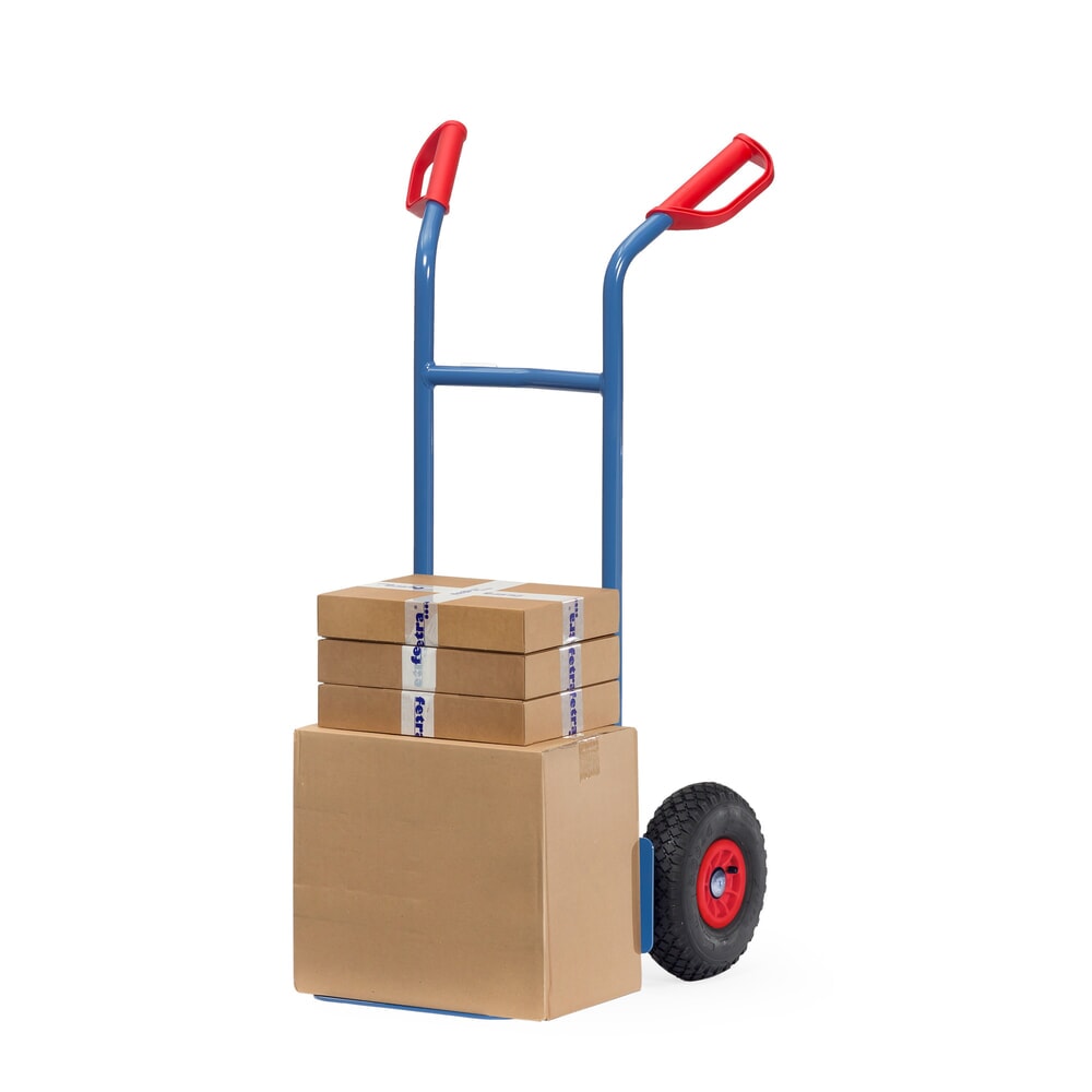 Productafbeelding nr. 3: fetra® stapelkar, hoogte 1.150 mm, draagvermogen 200 kg, schep BxD 320 x 250 mm, eenvoudig, luchtbanden