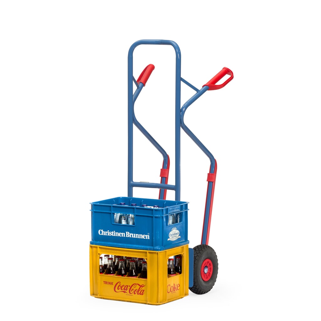 Productafbeelding nr. 2: Steekwagen fetra®, draagvermogen 300 kg, steekplaat bxd 320 x 250 mm, met glijvlakken, PU-banden