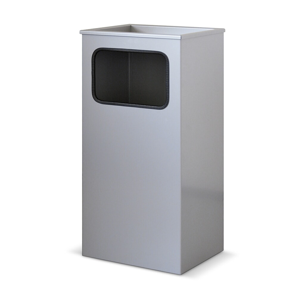 Steinbock® Combi-asbak CLASSIC, zilver metallic Product afbeelding: Steinbock® Combi-asbak CLASSIC, zilver metallic
