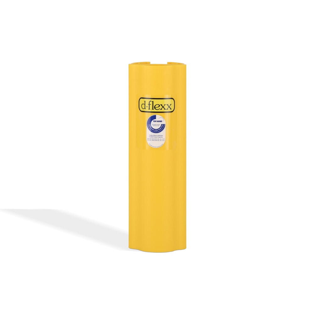 Product afbeelding: Aanrijbescherming Dancop d-flexx voor rekken Alfa, van kunststof, binnenafmetingen hxb 400 x 75 - 99 mm