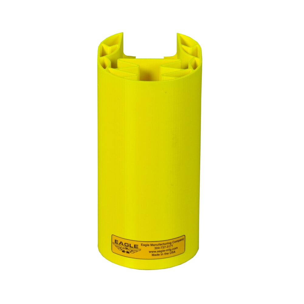 Product afbeelding: Rekbeschermer Justrite® Eagle, HDPE, voor bxd 75 x 75 mm