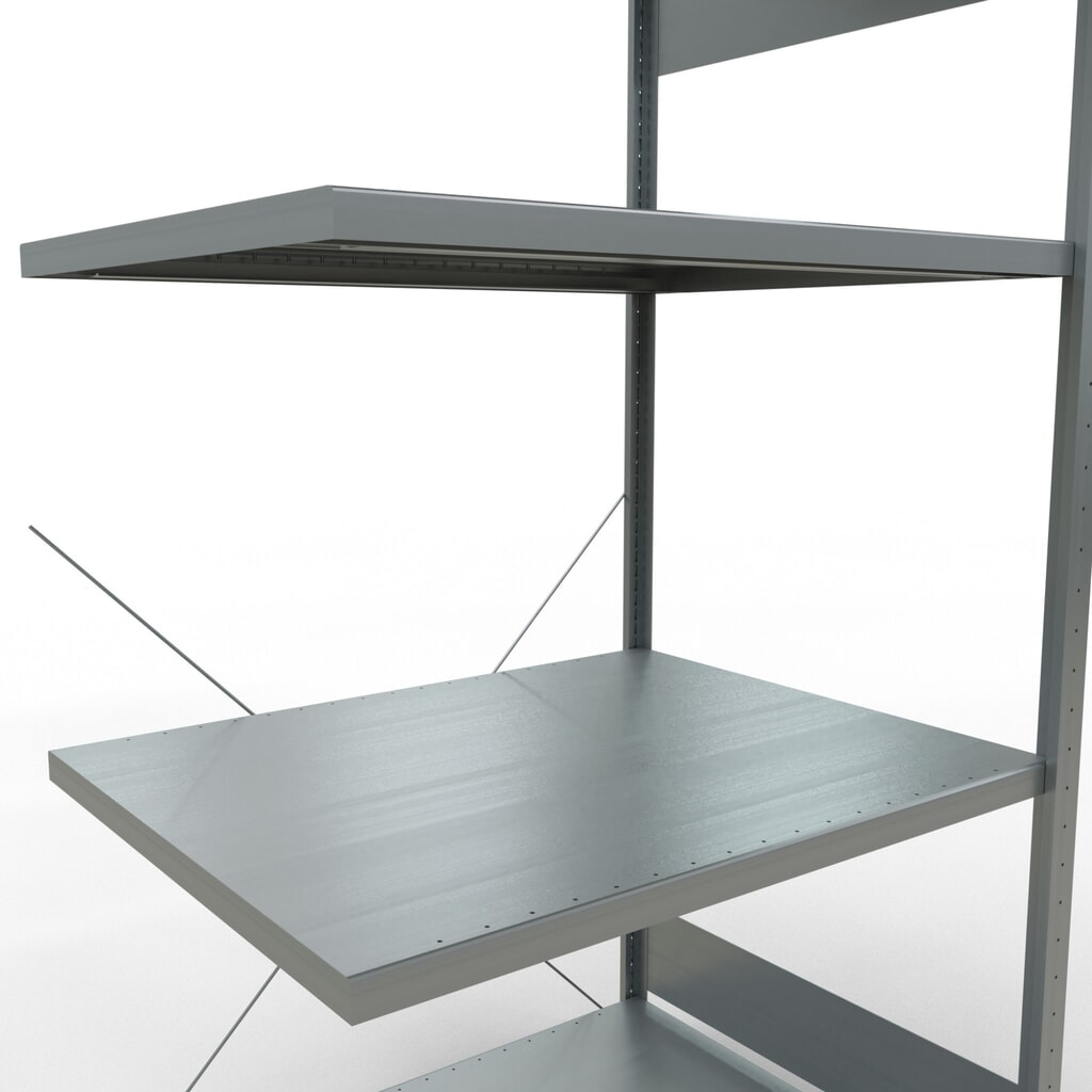 Productafbeelding nr. 5: Legbordrek SCHULTE steekmontage, AE, VL 330 kg, verzinkt, hxbxd 2.000 x 1.000 x 800 mm