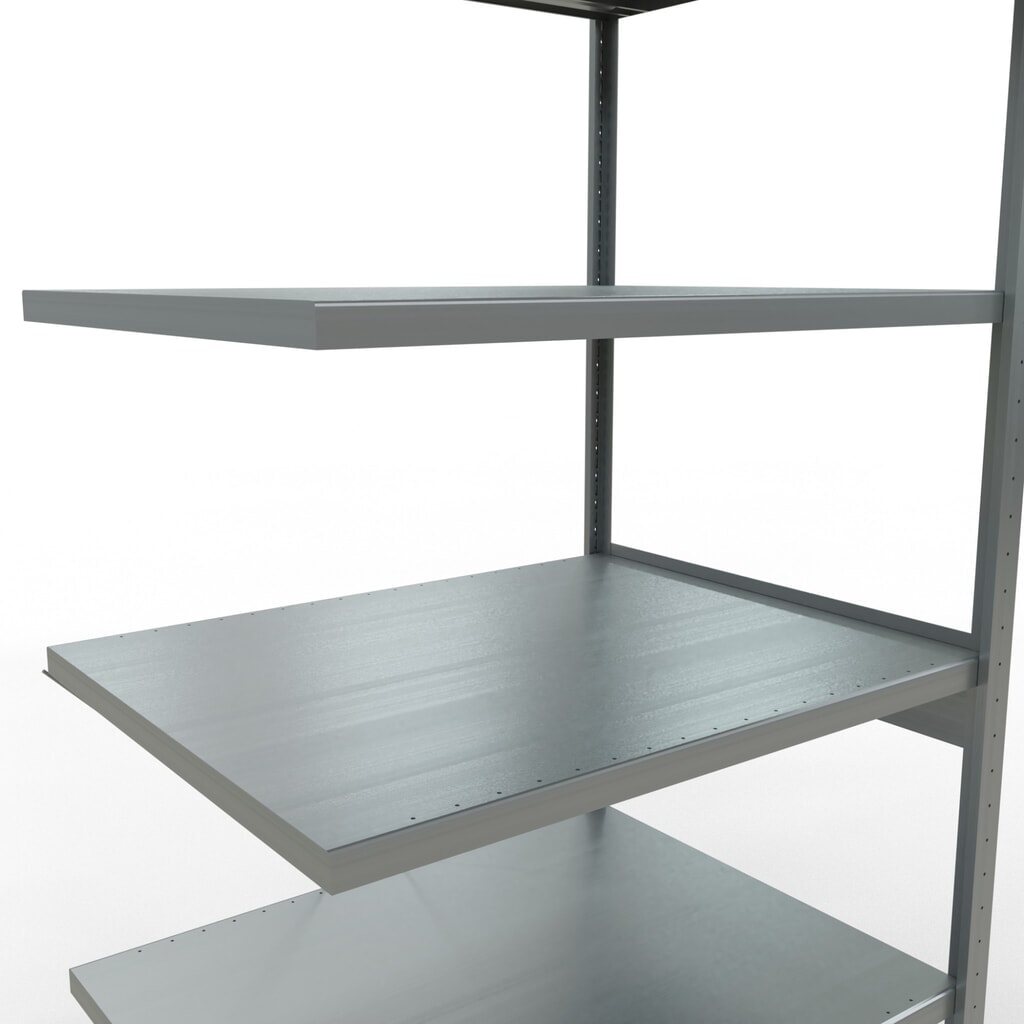 Productafbeelding nr. 5: Legbordrek SCHULTE steekmontage, AE, VL 330 kg, verzinkt, hxbxd 2.500 x 1.000 x 800 mm