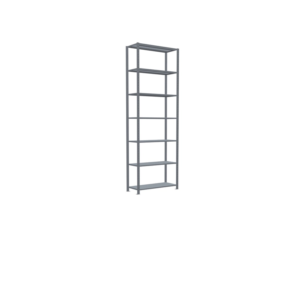 Legbordrek SCHULTE, verzinkt, vaklast 330 kg, hxbxd 3.000 x 1.060 x 436 mm Productafbeelding nr. 2: Legbordrek SCHULTE, verzinkt, vaklast 330 kg, hxbxd 3.000 x 1.060 x 436 mm