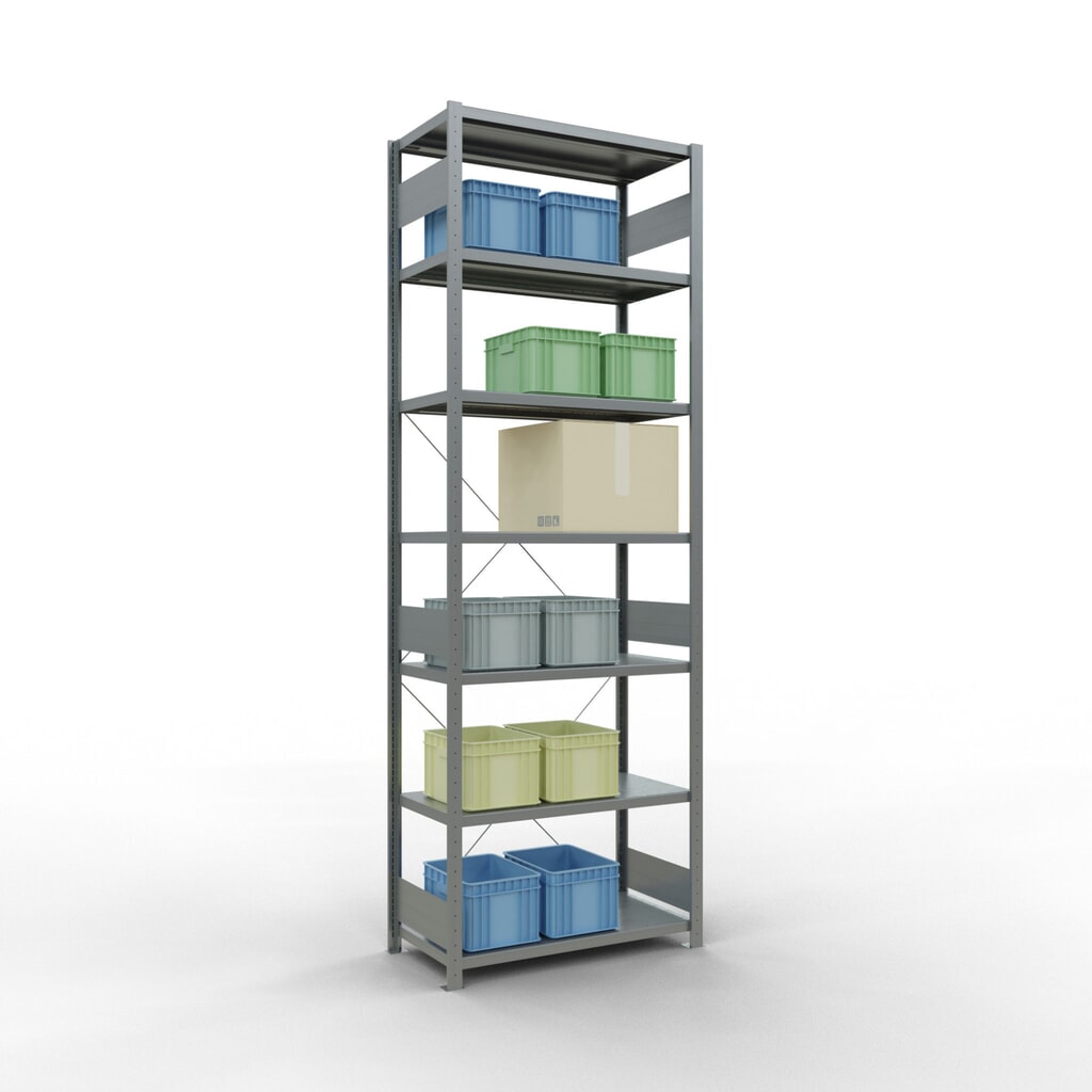 Productafbeelding nr. 3: Legbordrek SCHULTE, verzinkt, vaklast 330 kg, hxbxd 3.000 x 1.060 x 536 mm