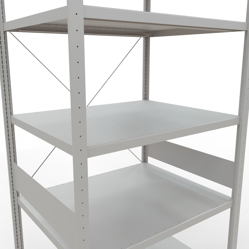 Productafbeelding nr. 5: Legbordrek SCHULTE, lichtgrijs, vaklast 330 kg, hxbxd 3.000 x 1.060 x 836 mm