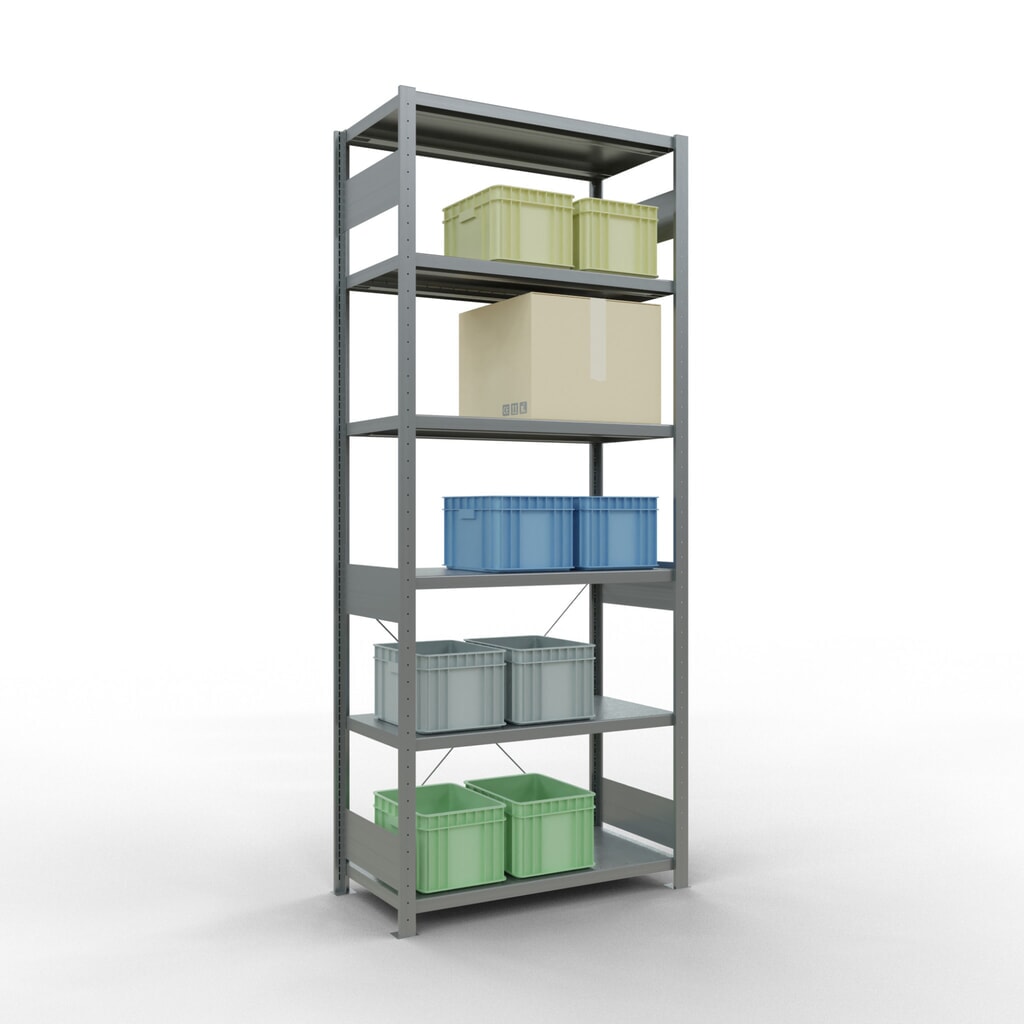 Productafbeelding nr. 3: Legbordrek SCHULTE, verzinkt, vaklast 330 kg, hxbxd 2.500 x 1.060 x 536 mm