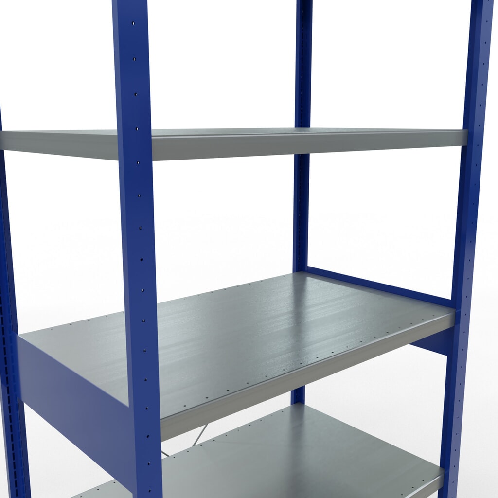 Productafbeelding nr. 5: Legbordrek SCHULTE, gentiaanblauw / verzinkt, vaklast 330 kg, hxbxd 2.500 x 1.060 x 636 mm