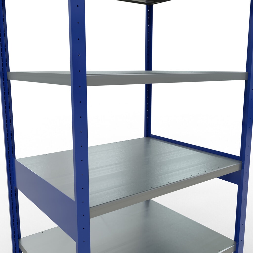 Productafbeelding nr. 5: Legbordrek SCHULTE, gentiaanblauw / verzinkt, vaklast 330 kg, hxbxd 2.500 x 1.060 x 836 mm