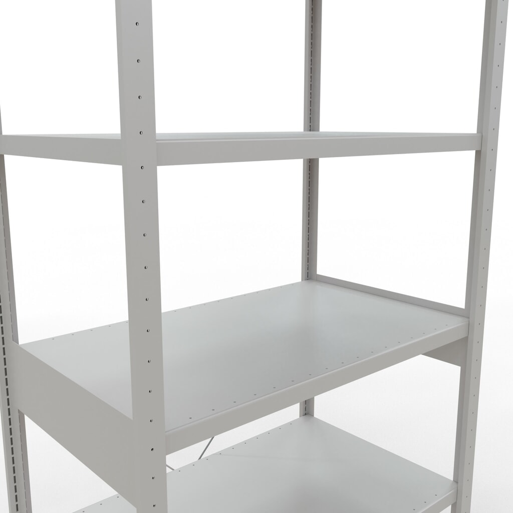 Productafbeelding nr. 5: Legbordrek SCHULTE, lichtgrijs, vaklast 330 kg, hxbxd 2.500 x 1.060 x 636 mm