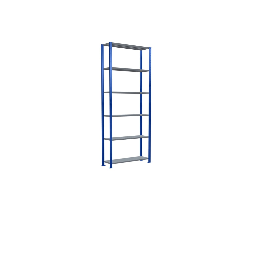 Productafbeelding nr. 5: Legbordrek SCHULTE, gentiaanblauw / verzinkt, vaklast 150 kg, hxbxd 2.500 x 1.060 x 336 mm