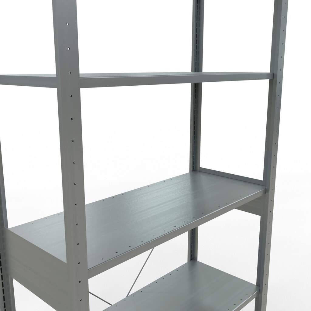 Productafbeelding nr. 5: Legbordrek SCHULTE, verzinkt, vaklast 150 kg, hxbxd 2.500 x 1.060 x 436 mm