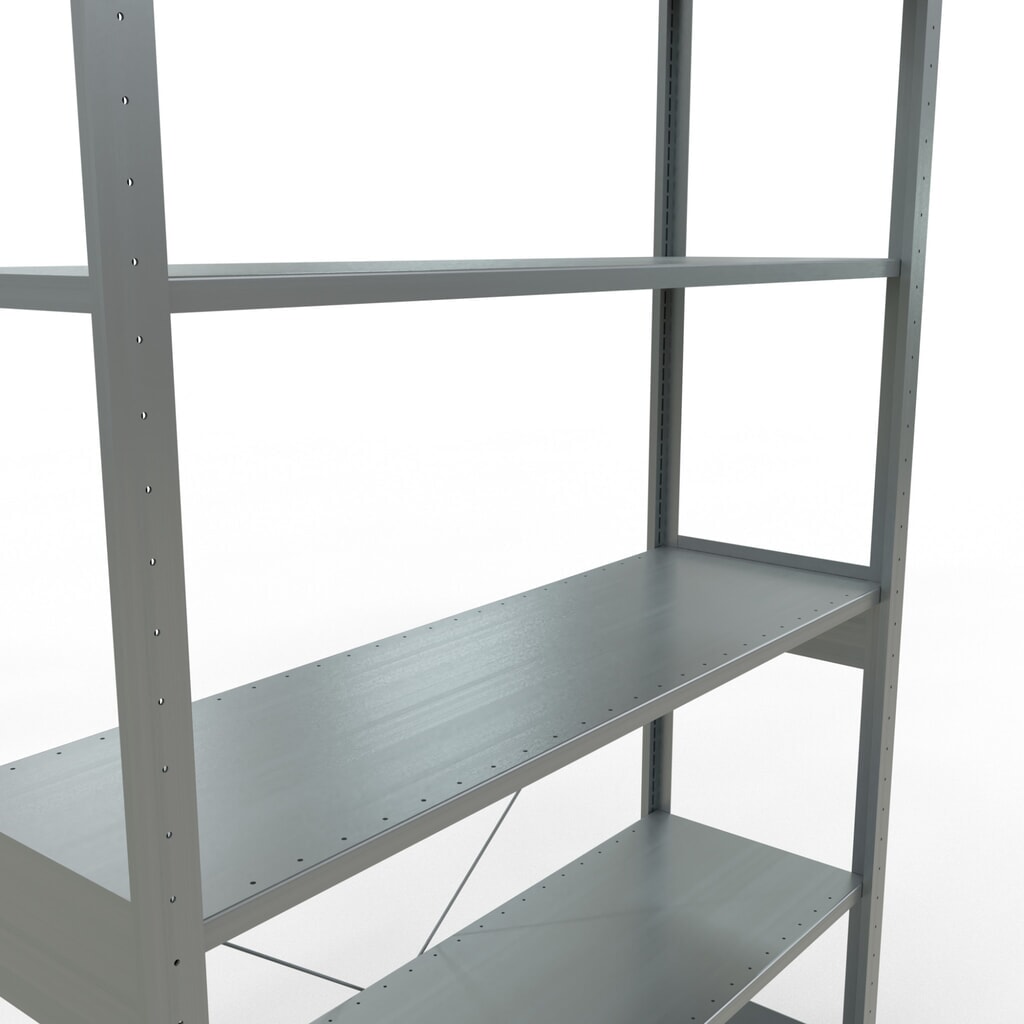 Productafbeelding nr. 5: Legbordrek SCHULTE, verzinkt, vaklast 150 kg, hxbxd 2.500 x 1.360 x 436 mm