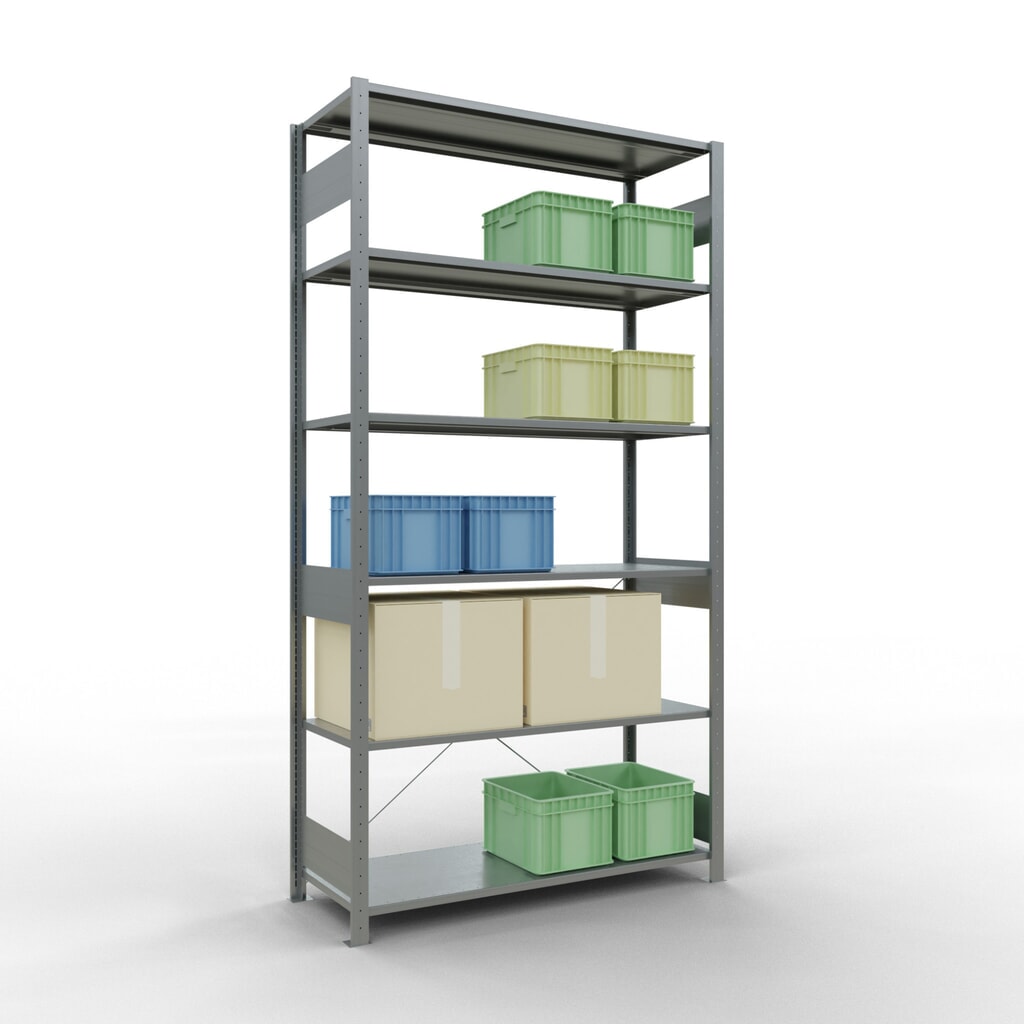Productafbeelding nr. 3: Legbordrek SCHULTE, verzinkt, vaklast 150 kg, hxbxd 2.500 x 1.360 x 536 mm