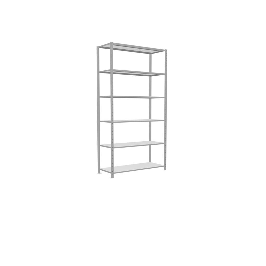 Productafbeelding nr. 2: Legbordrek SCHULTE, lichtgrijs, vaklast 150 kg, hxbxd 2.500 x 1.360 x 536 mm