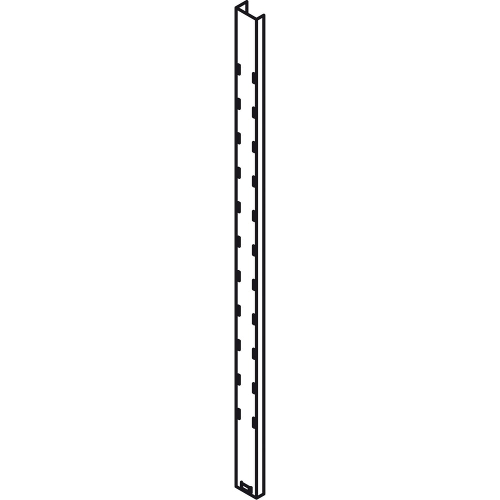 Product afbeelding: Rekzuil, van verzinkt plaatstaal, voor niet-geïsoleerde containers, h 1.950 mm, b = 95 mm, d = 33 mm