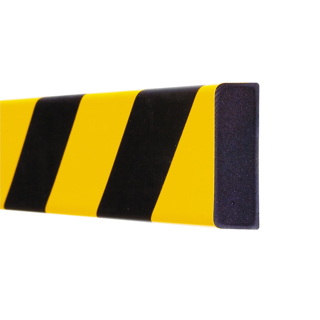 Stootbescherming voor oppervlakken MORAVIA, rechthoekig, zelfklevend, hxb 60 x 20 mm, lengte 1 m Product afbeelding: Stootbescherming voor oppervlakken MORAVIA, rechthoekig, zelfklevend, hxb 60 x 20 mm, lengte 1 m
