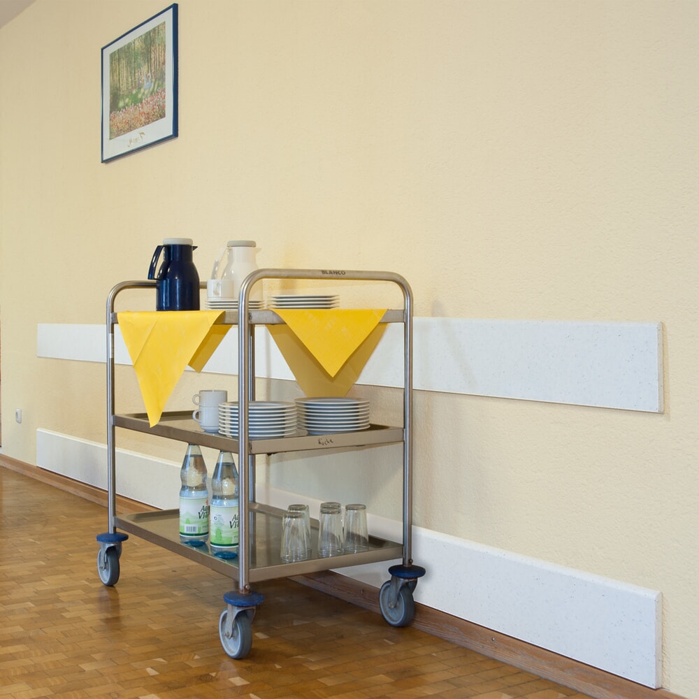 Productafbeelding nr. 3: MORAVIA stootbescherming voor wanden, voor montage, hxb 150 x 10 mm, lengte 2.060 mm, wit