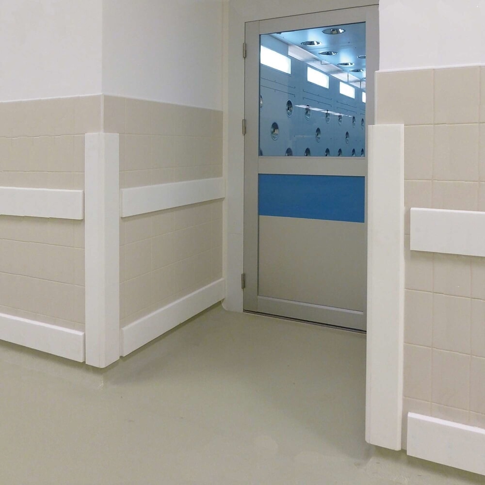 Productafbeelding nr. 5: MORAVIA stootbescherming voor wanden, voor montage, hxb 150 x 10 mm, lengte 2.060 mm, wit