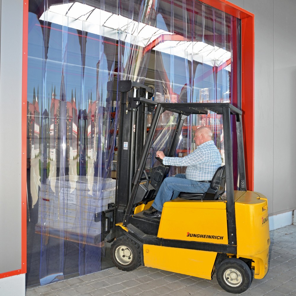 Product afbeelding: Strokengordijn voor binnen, stroken lengte 2.000 mm, overlapping 36 mm