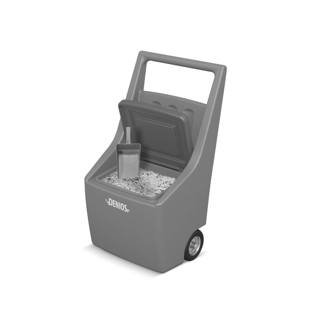 Strooiwagen GritCaddy voor bindgranulaat, volume van 60 l Product afbeelding: Strooiwagen GritCaddy voor bindgranulaat, volume van 60 l