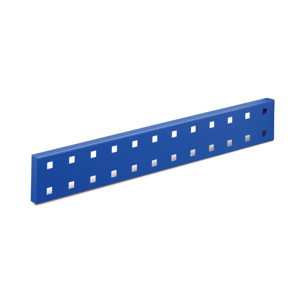 Product afbeelding: Strook geperforeerde plaat, hxb 70 x 460mm, gentiaanblauw