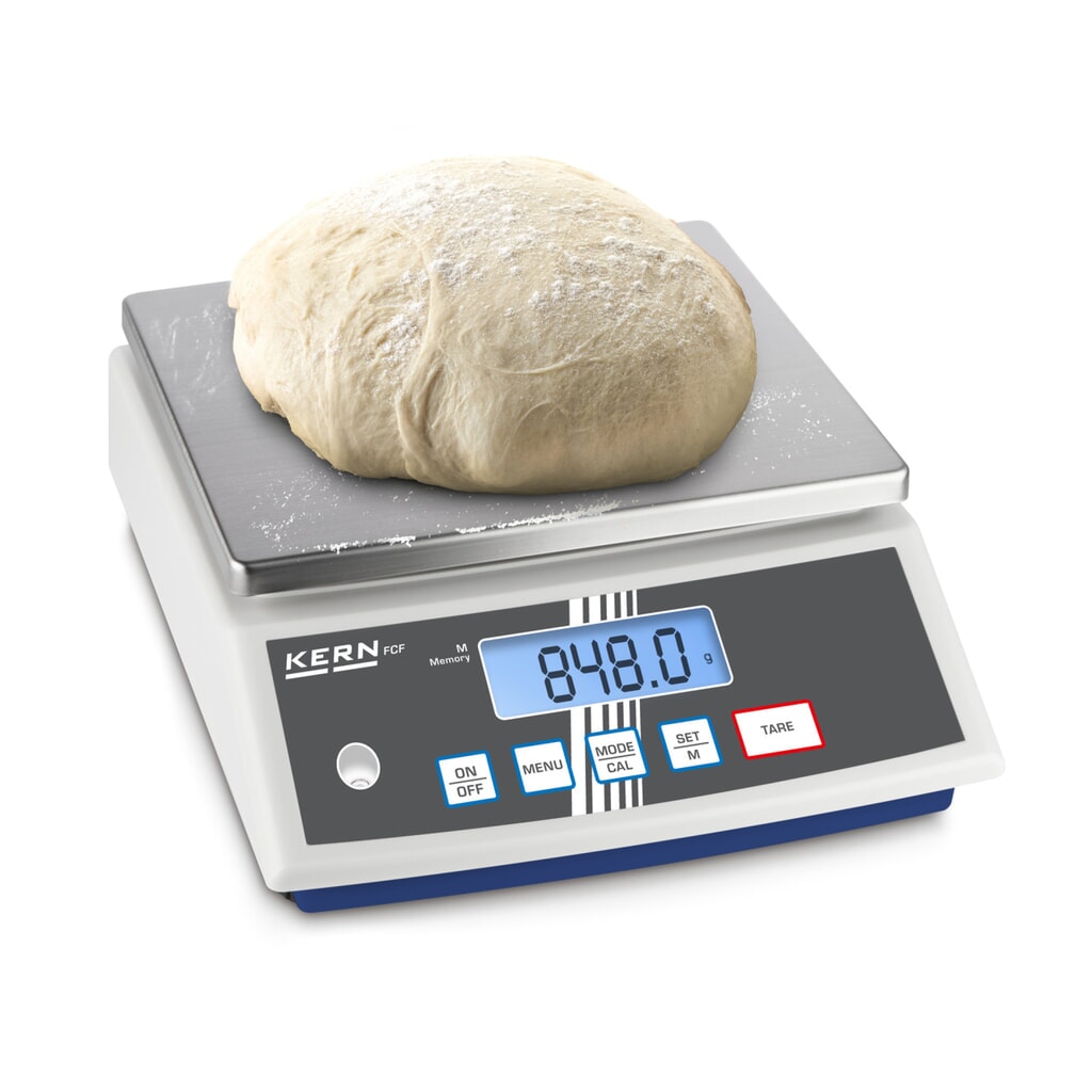 Tafelweegschaal KERN FCF 30K-3, weegbereik max. 30 kg Productafbeelding nr. 4: Tafelweegschaal KERN FCF 30K-3, weegbereik max. 30 kg