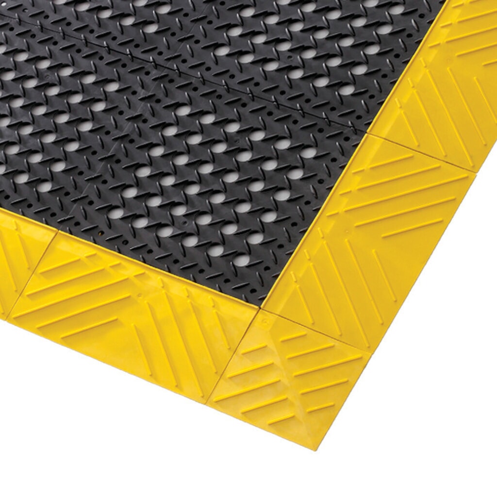 Productafbeelding nr. 6: Tegel voor vloerplaatsysteem, PVC, geperforeerd, b x d 305 x 305 mm, zwart