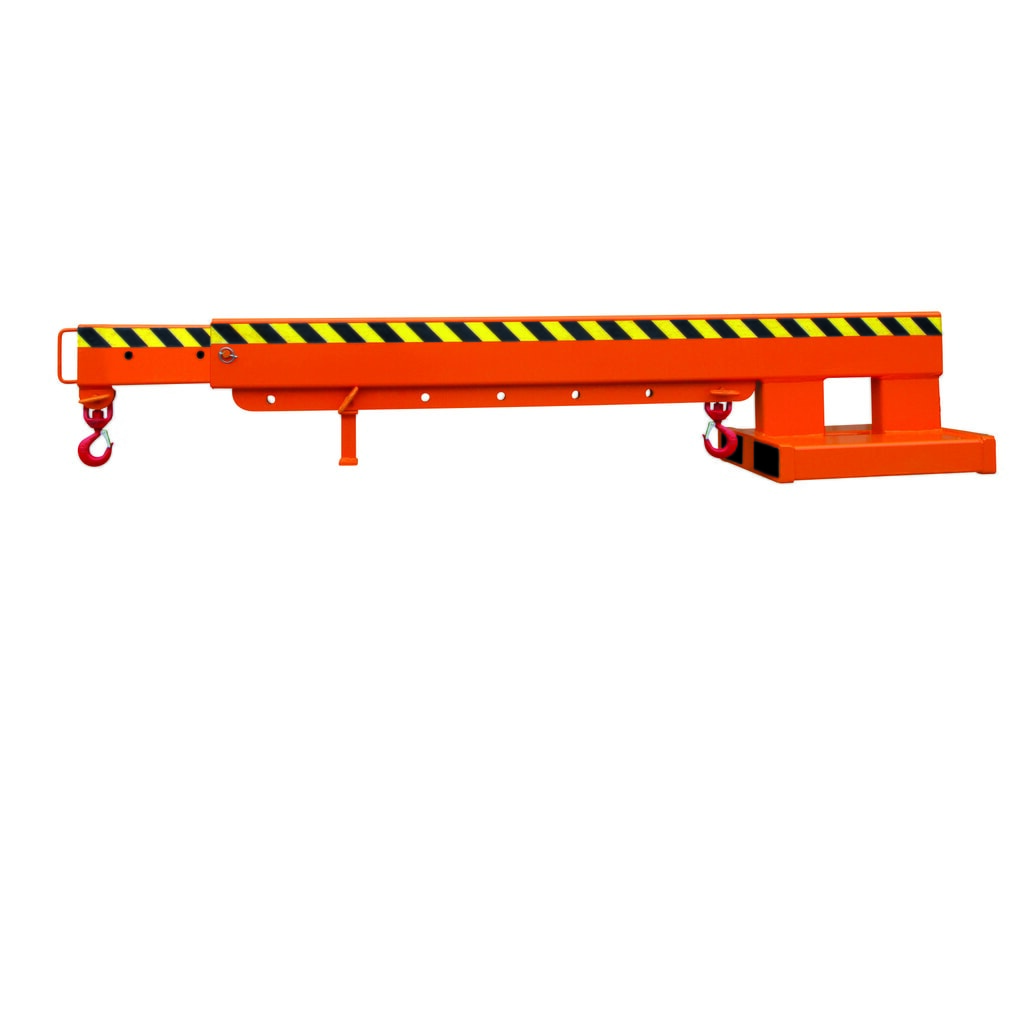 Telescopische kraanarm Eichinger®, 2.500 kg, zuiver oranje Product afbeelding: Telescopische kraanarm Eichinger®, 2.500 kg, zuiver oranje