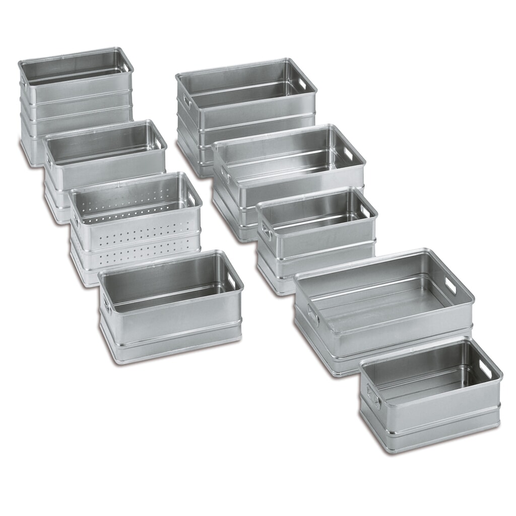Transportkisten van aluminium