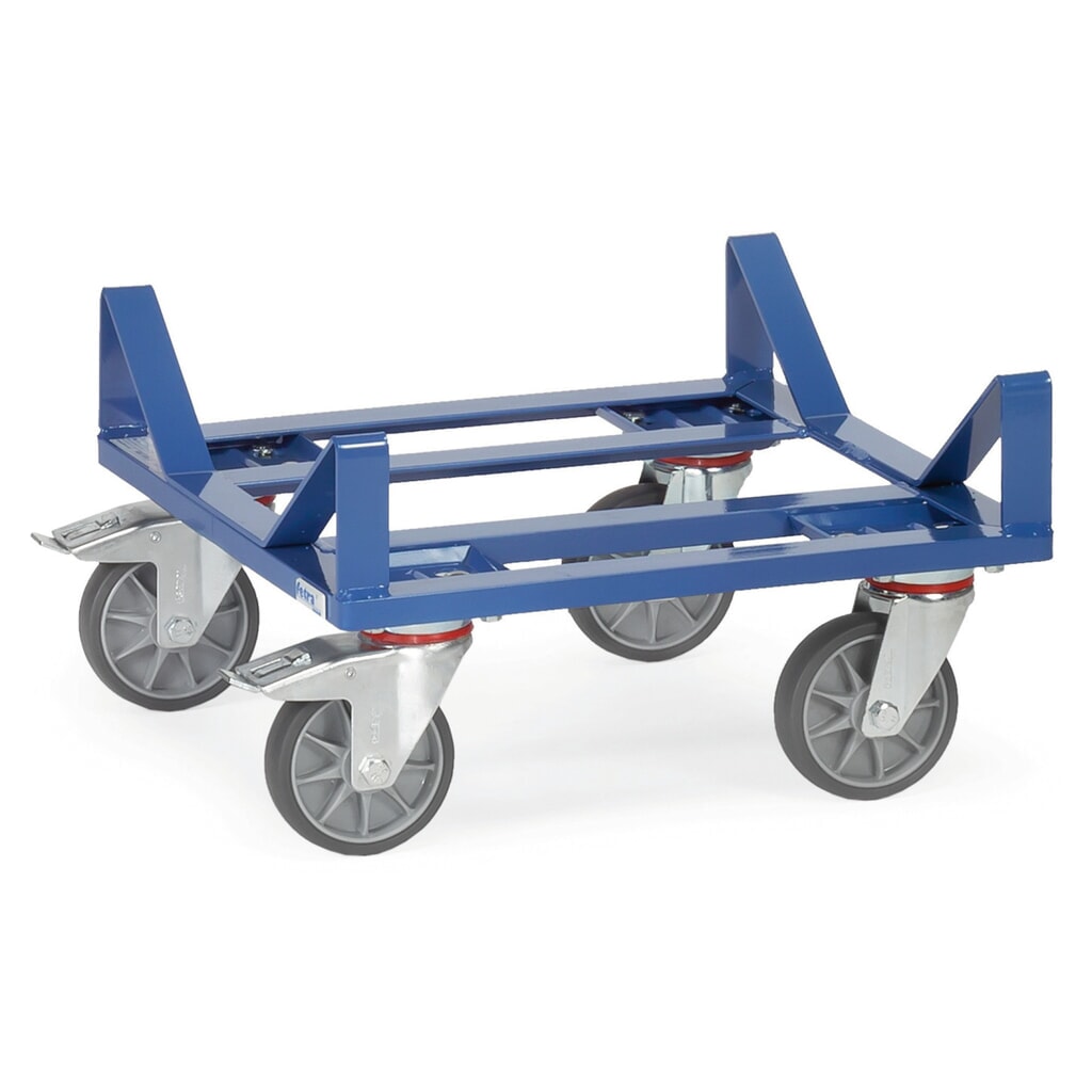 Transportroller fetra® voor balen, hoekstaal, draagvermogen 400 kg, bxd 500 x 500 mm Product afbeelding: Transportroller fetra® voor balen, hoekstaal, draagvermogen 400 kg, bxd 500 x 500 mm