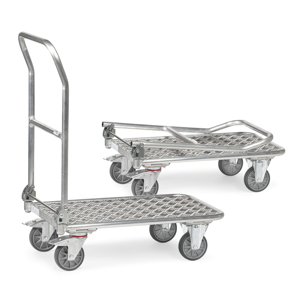 Product afbeelding: Aluminium transportwagen fetra®, laadvlak bxd 600 x 900 mm