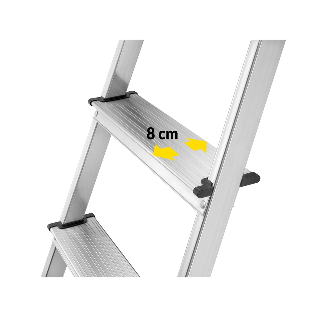 Trapladder Hailo StandardLine, standaard hoogte 1,07 m Productafbeelding nr. 3: Trapladder Hailo StandardLine, standaard hoogte 1,07 m