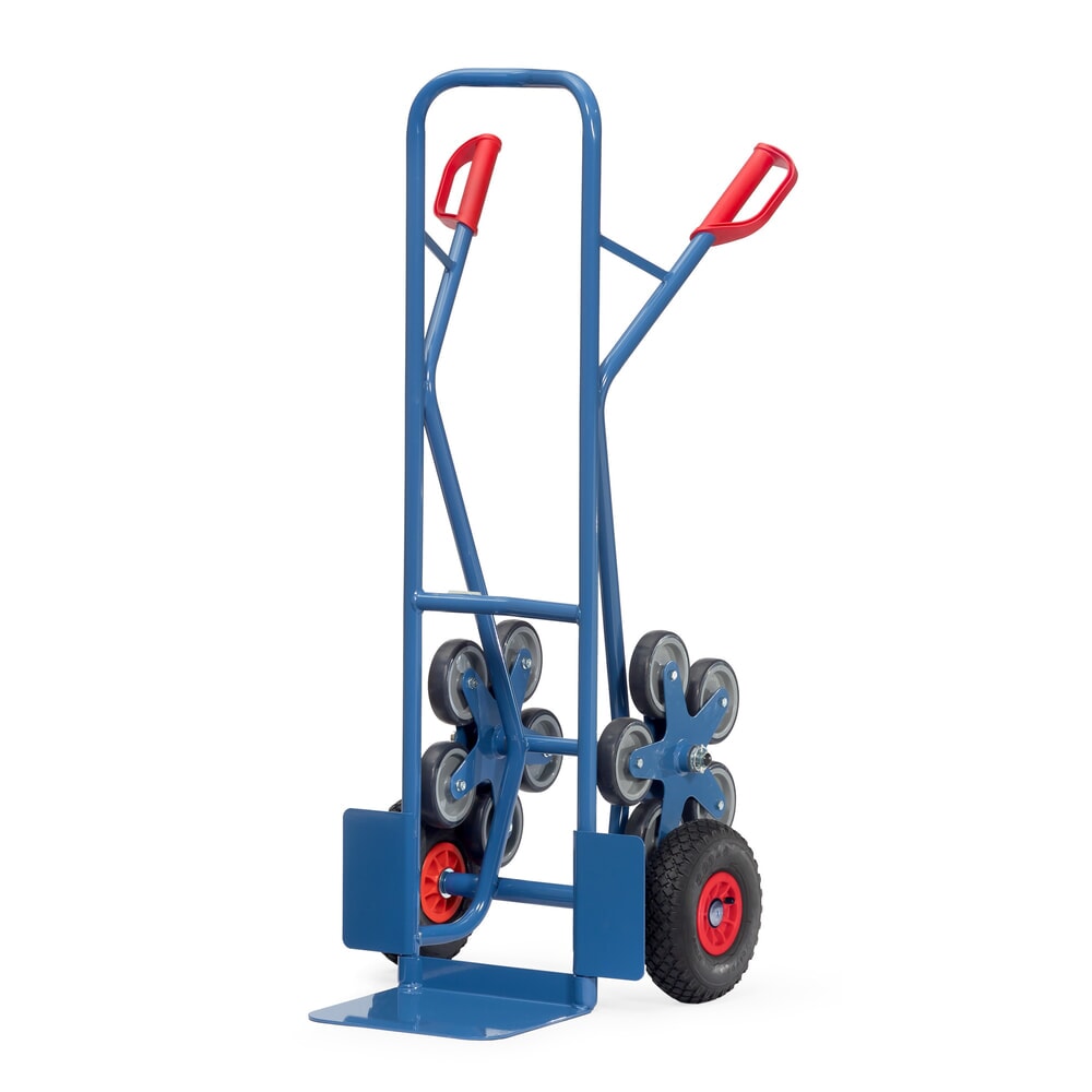 Productafbeelding nr. 1: Trapsteekwagen fetra®, 5-armige wielster, draagvermogen 200 kg, steekplaat bxd 320 x 250 mm, staal