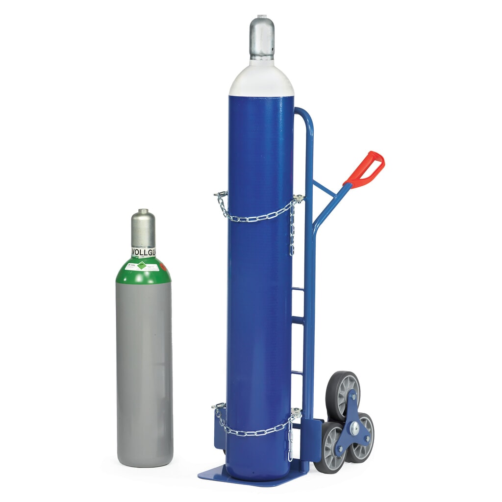 Trapsteekwagen fetra® voor stalen flessen, draagvermogen 200 kg Productafbeelding nr. 2: Trapsteekwagen fetra® voor stalen flessen, draagvermogen 200 kg